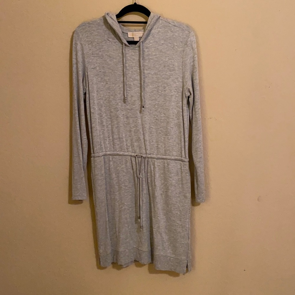 Michael Kors jersey dress w/ hood